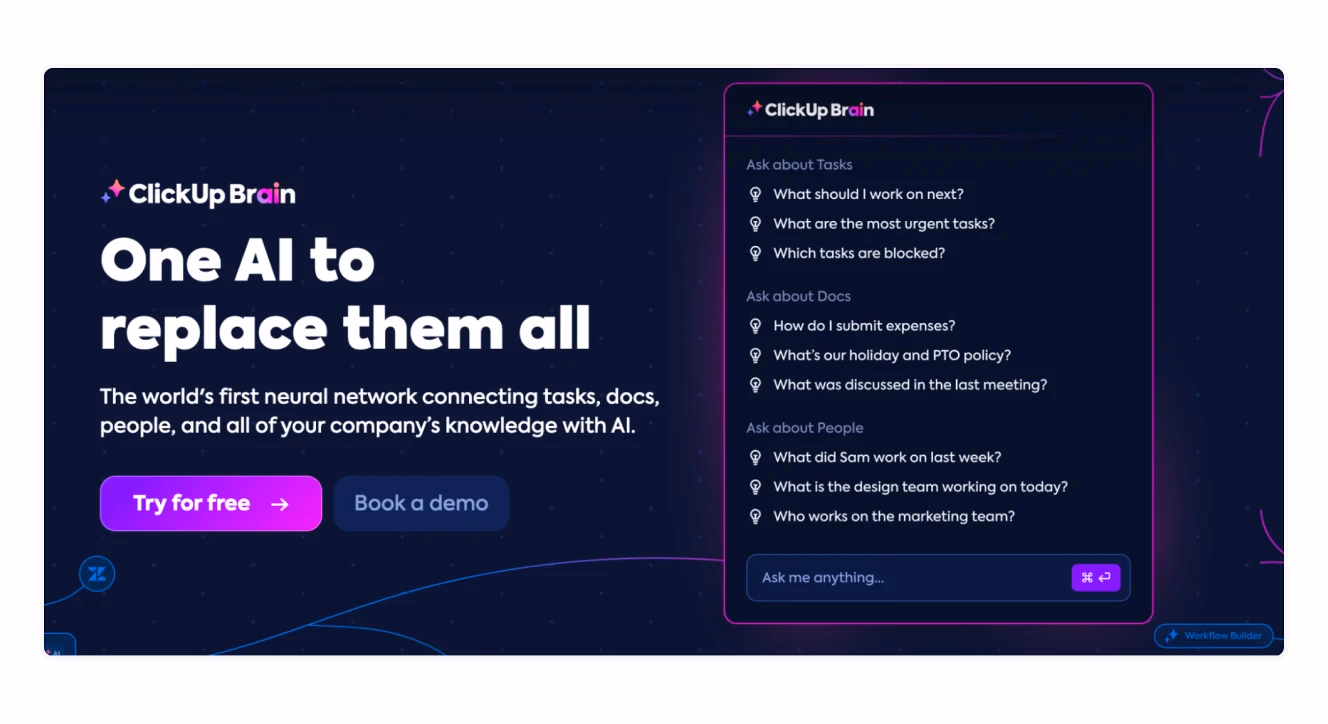 An AI-driven workplace assistant