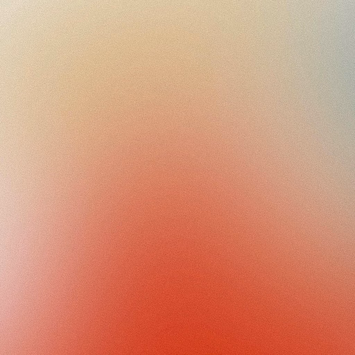 Subtle gradient from tan to red with noise